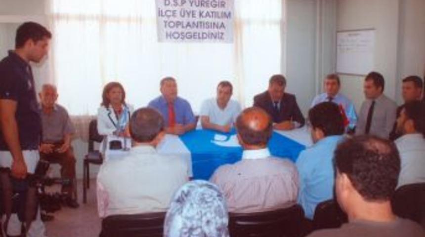 DSP'de davullu-zurnalı katılım