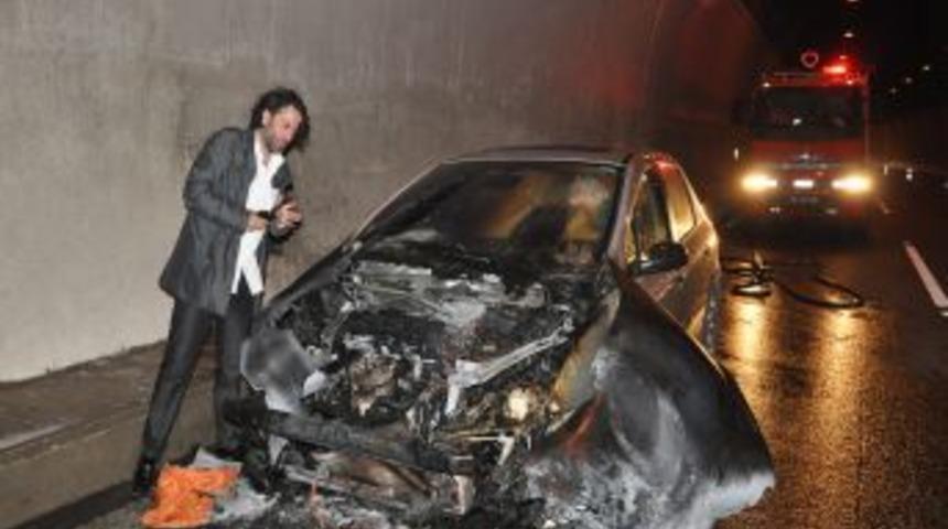 Bolu Dağı T&uuml;neli'nde Yangın Paniği