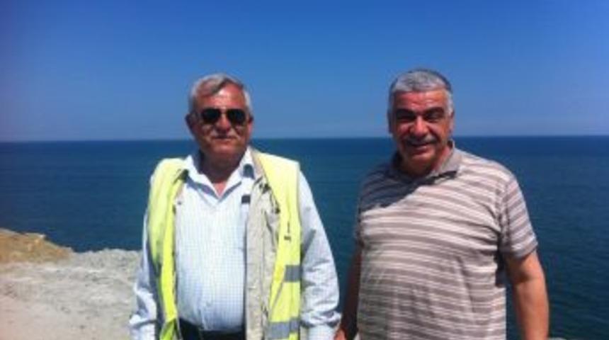 Ak Partililer Asyaport Limanı'nı İnceledi