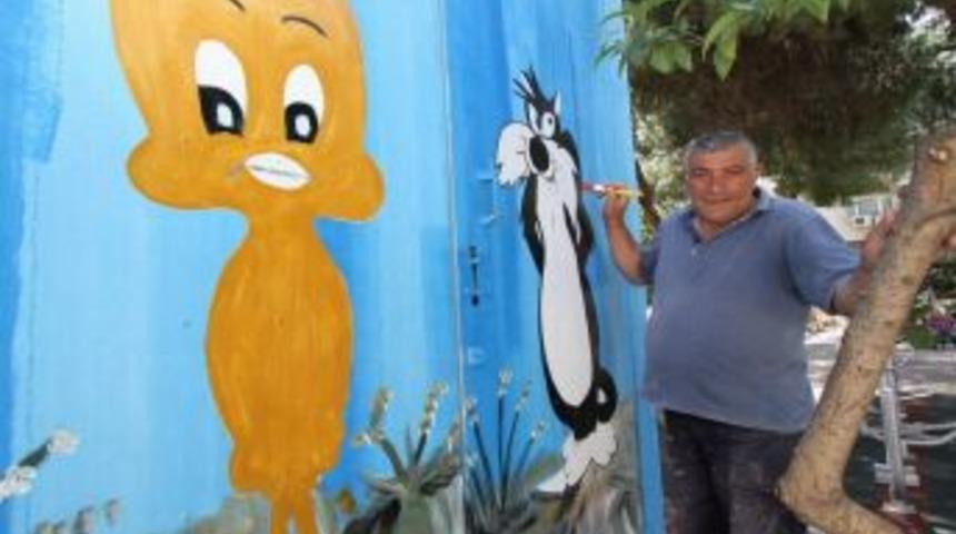 Konak İl&ccedil;ede Trafolar Sanat Galerisine D&ouml;n&uuml;şt&uuml;