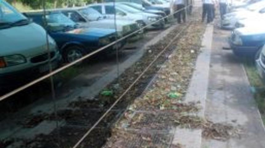 Aydın'da Sel Suları Hastane Kapattı