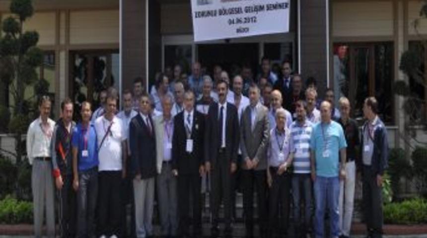 D&uuml;zce'de B&ouml;lgesel Gelişim Semineri Sona Erdi