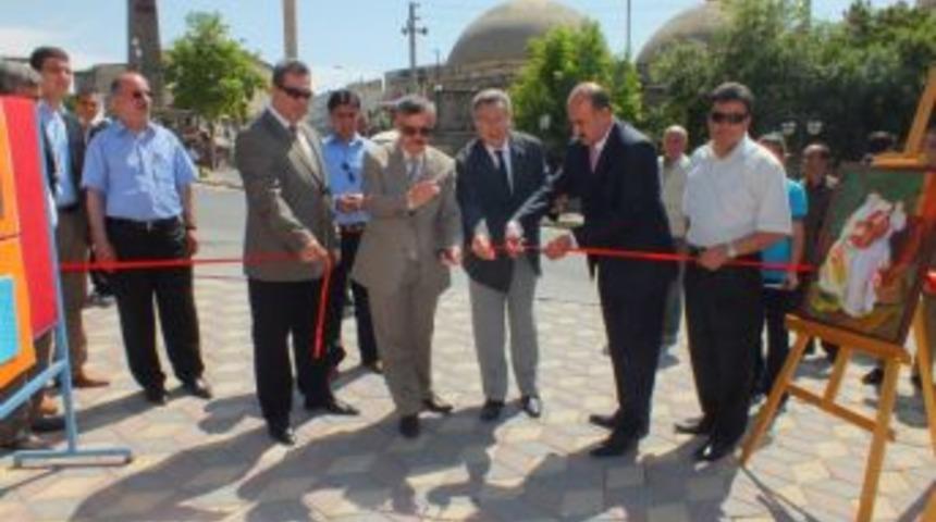 Bor Atat&uuml;rk Anadolu Lisesi &Ouml;ğrencileri Yıl Sonu Sergisi A&ccedil;tı
