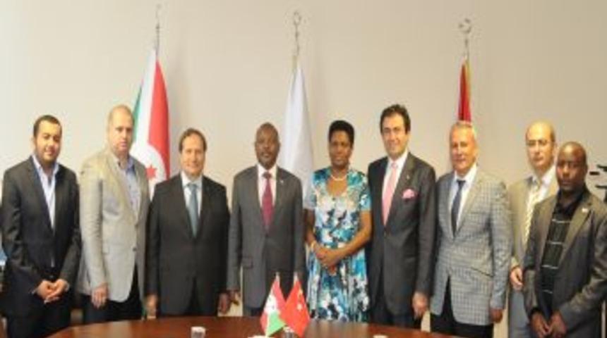 Burundi Cumhurbaşkanı Pierre Nkurunziza, Fatih &Uuml;niversitesi'ni Ziyaret Etti