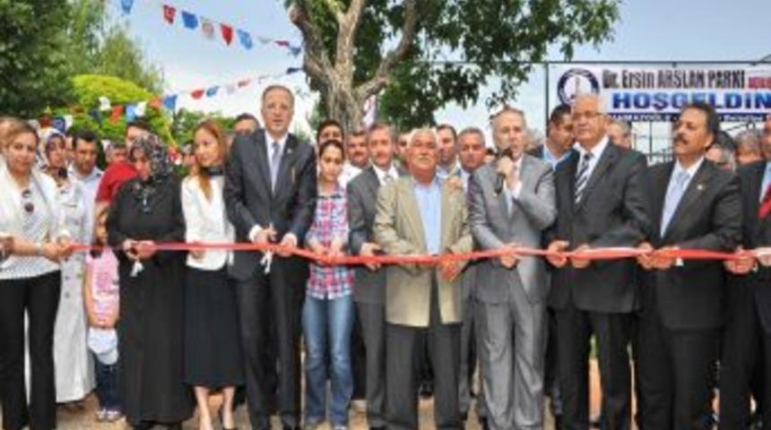 Dr. Ersin Arslan&rsquo;ın Ismi Parkta Yaşayacak