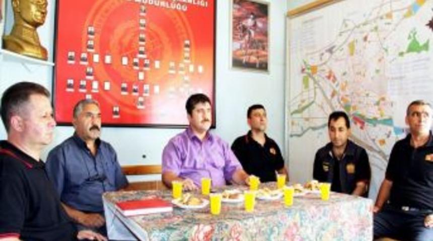 Edremit İtfaiyesi, &Ouml;ğrenci Yurdundaki Yangını Değerlendirdi