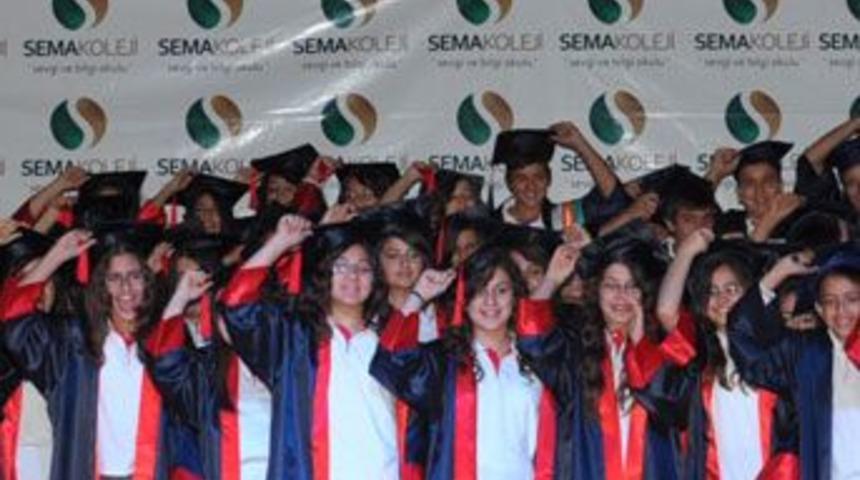 Sema Koleji&rsquo;nden muhteşem uğurlama