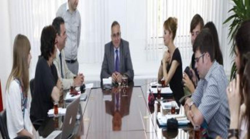 Alman &Ouml;ğrenciler Gazintep'in Tarihi Dokusuna Hayran Kaldı