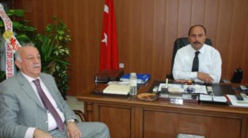 Şaban Baş&rsquo;tan Ayg&uuml;l&rsquo;e Nezaket Ziyareti