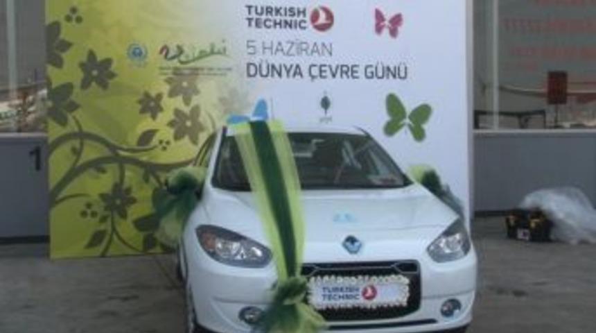 D&uuml;nya &Ccedil;evre G&uuml;n&uuml;'nde THY&rsquo;ye Elektrikli Otomobil