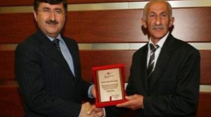 &Ccedil;evreci İşletme Ve K&ouml;ylere Plaket