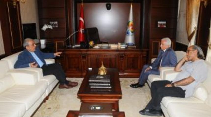 Ali &Ouml;zgent&uuml;rk'ten Aldırmaz'a ziyaret