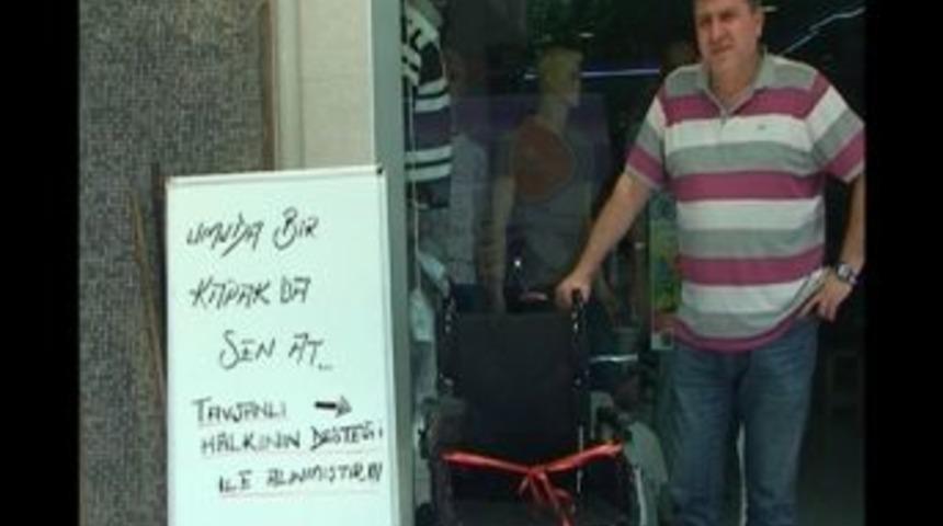 Tavşanlı'da 'umuda Bir Kapakta Sen At' Kampanyası