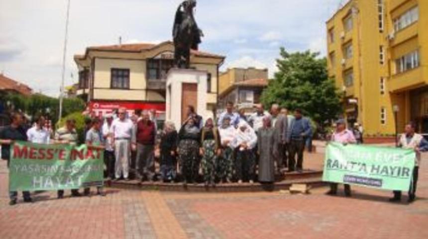 &Ccedil;evrecilerden Tavşanlı Belediyesi'ne Siyah &Ccedil;elenk