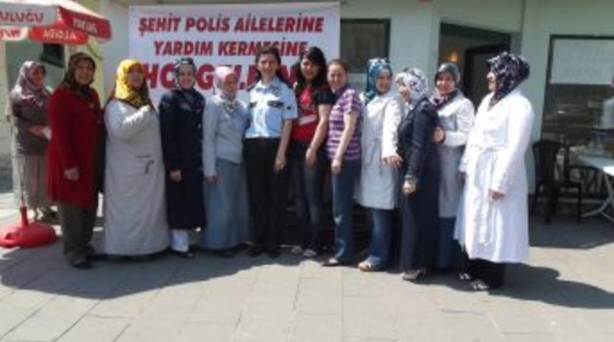 Şehit polis aileleri i&ccedil;in kermes