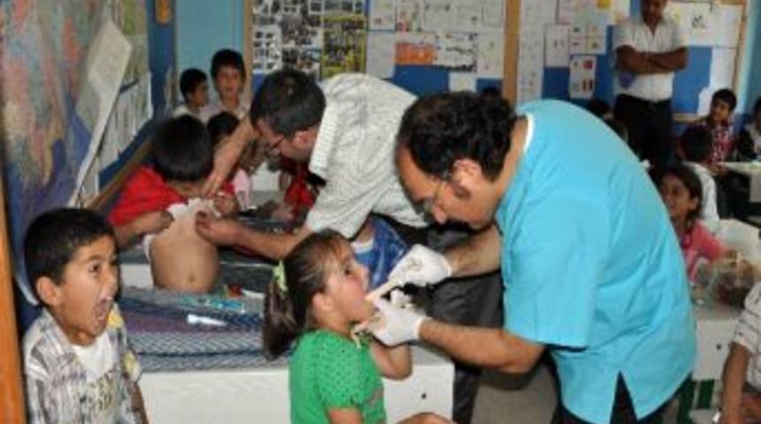 Miniklere Tatil &Ouml;ncesi Sağlık Taraması