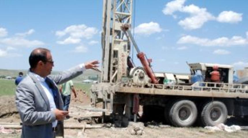 &Ccedil;elebibağı&rsquo;nda İ&ccedil;me Suyu Sondaj &Ccedil;alışmaları