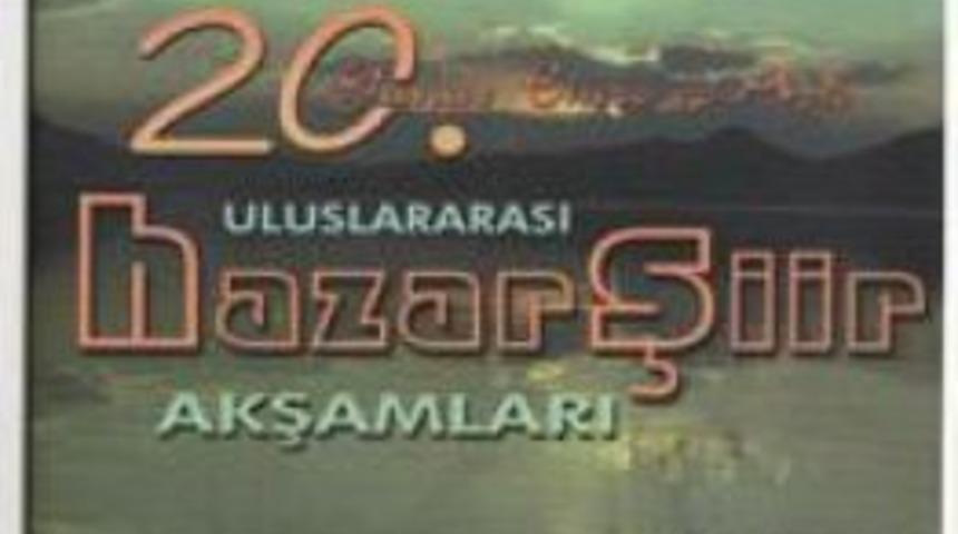 Hazar şiir akşamları programı