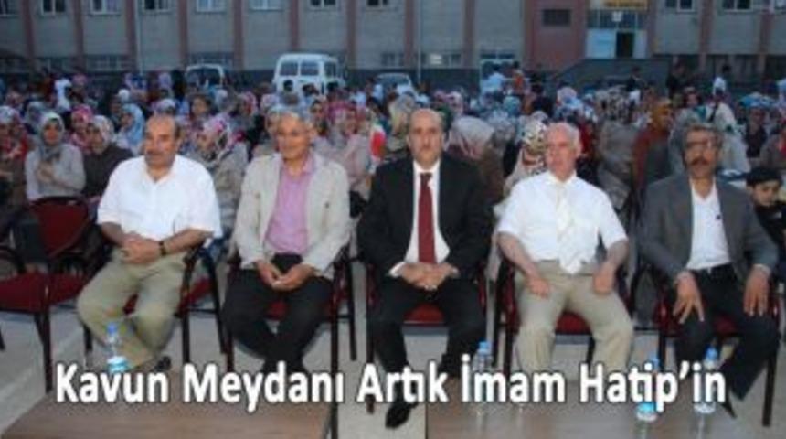 Kavun meydanı artık imam hatipin