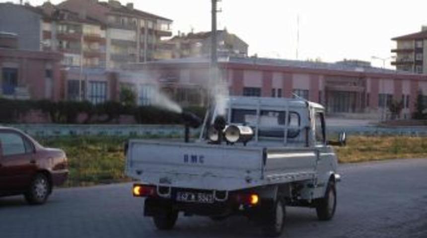 Kulu'da Haşerelere Karşı M&uuml;cadele Başladı