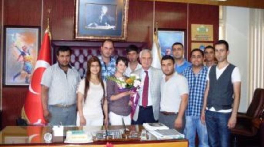 Chplli Gen&ccedil;lerden Başkan Keskin'e Ziyaret