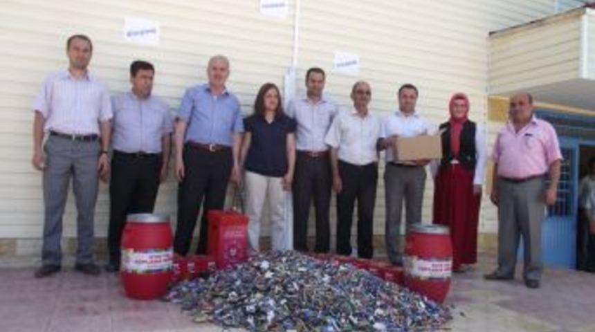 İlk&ouml;ğretim Okulları Atık Pil Toplama Kampanyası D&uuml;zenledi