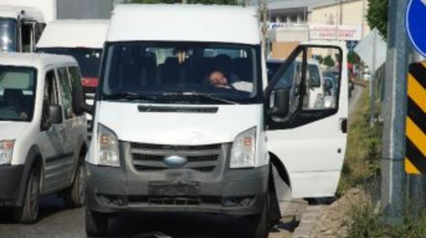 Ereğli&rsquo;de Maddi Hasarlı Kaza