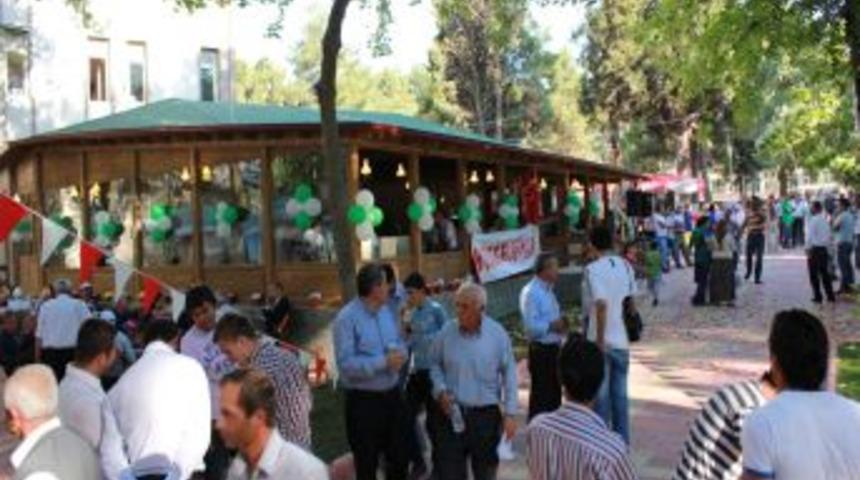 K&uuml;lt&uuml;r Kafe, T&ouml;renle Hizmete A&ccedil;ıldı