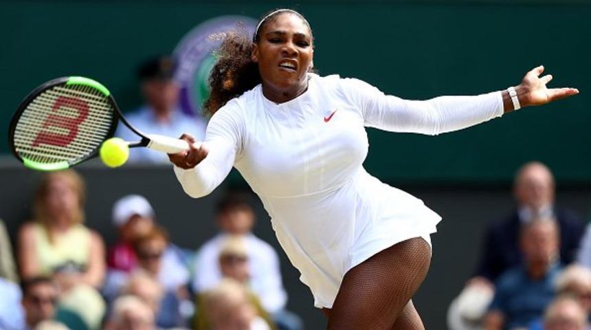 Serena Williams, Wimbledon'da yarı finalde