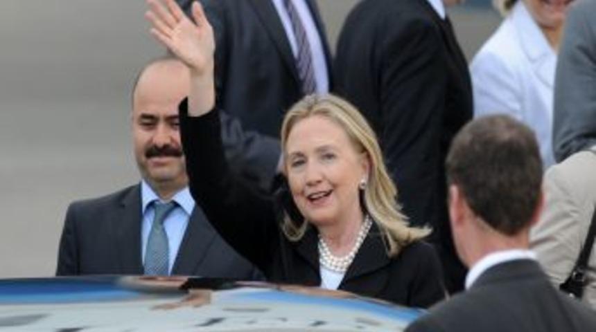 ABD Dışişleri Bakanı Clinton İstanbul'a Geldi