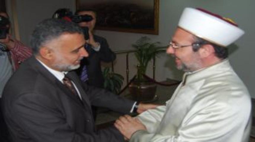 Gazzeli Y&ouml;neticilerden Diyanet İşleri Başkanı'na Davet