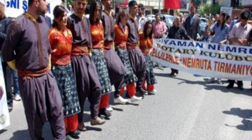 'engellilerle Zirvede' Y&uuml;r&uuml;y&uuml;ş&uuml; Yapıldı