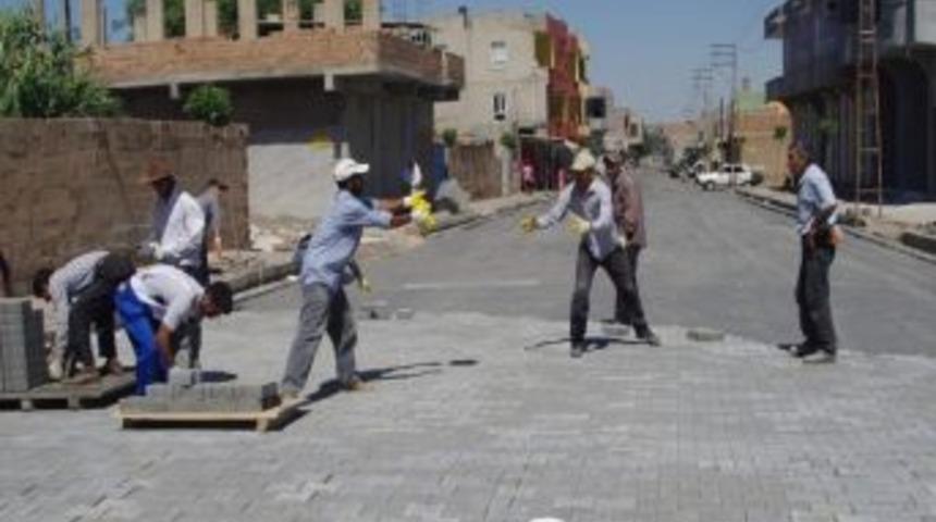 Viranşehir Belediyesi, Kilitli Parke D&ouml;ş&uuml;yor