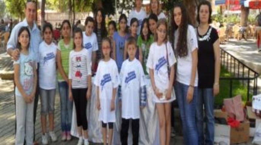 &Ouml;demişli İlk&ouml;ğretim &Ouml;ğrencileri Kitap Toplamak İ&ccedil;in Yollara D&uuml;şt&uuml;