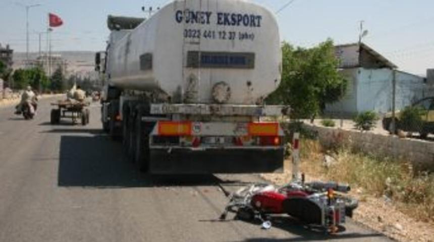 Kilis&rsquo;te Trafik Kazası: 1 Yaralı
