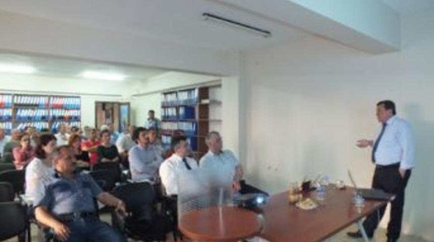 Sedat Atkın Ticaret Kanunu semineri verdi