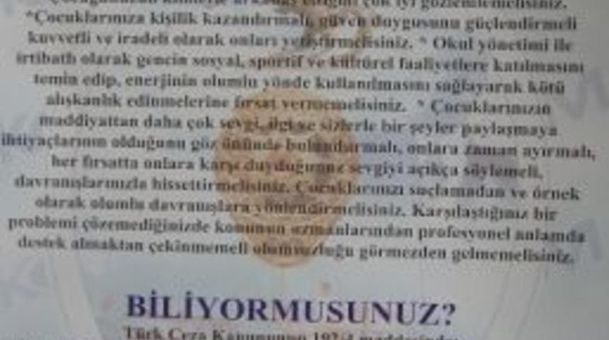 Polis Uyuşturucuya Karşı Vatandaşları Uyarıyor