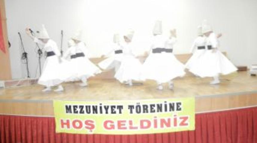 &Ccedil;ağrı Koleji'nde Mezuniyet Coşkusu