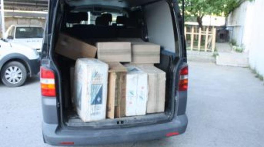 Erzincan'da 20 Bin Paket Ka&ccedil;ak Sigara Ele Ge&ccedil;irildi