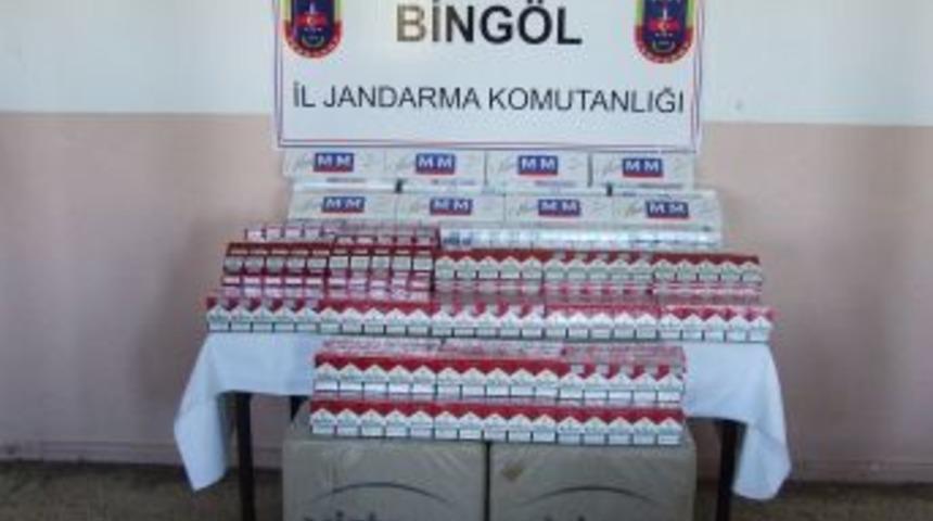 Bing&ouml;l'de 6 Bin Paket Ka&ccedil;ak Sigara Ele Ge&ccedil;irildi