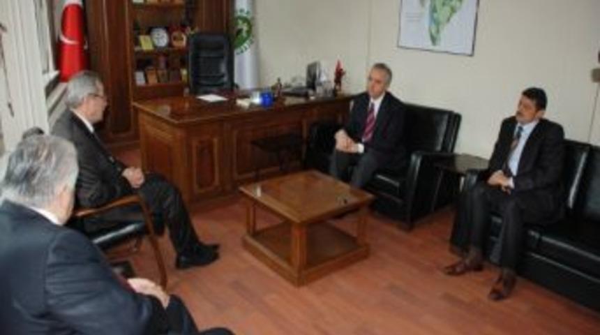 &Ccedil;aycuma Belediye Başkanı Mithat G&uuml;lşen&rsquo;e Taziye Ziyaretleri S&uuml;r&uuml;yor