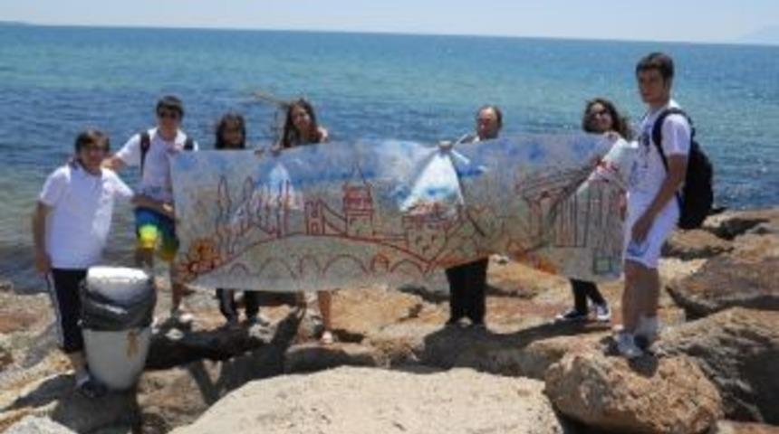 Enez Limanı&rsquo;nda &Ccedil;evre Temizliği