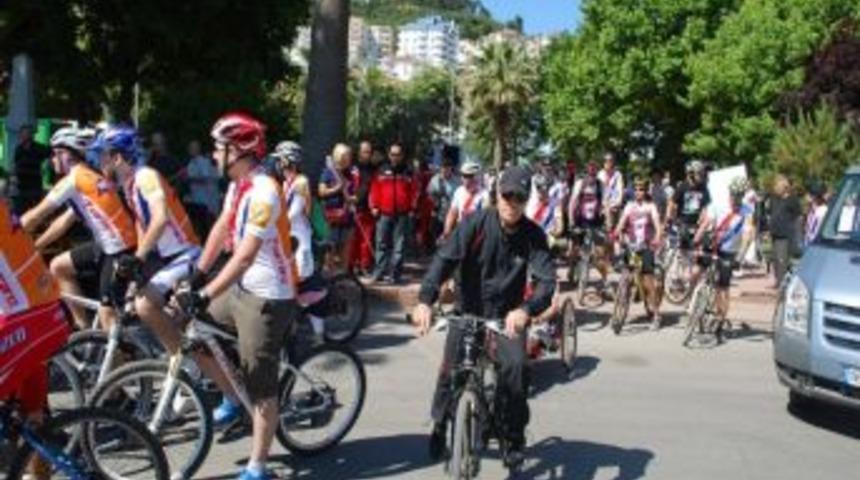 &ldquo;bisikletle Y&uuml;z Yıllık Macera&rdquo; Mudanya&rsquo;dan Start Aldı