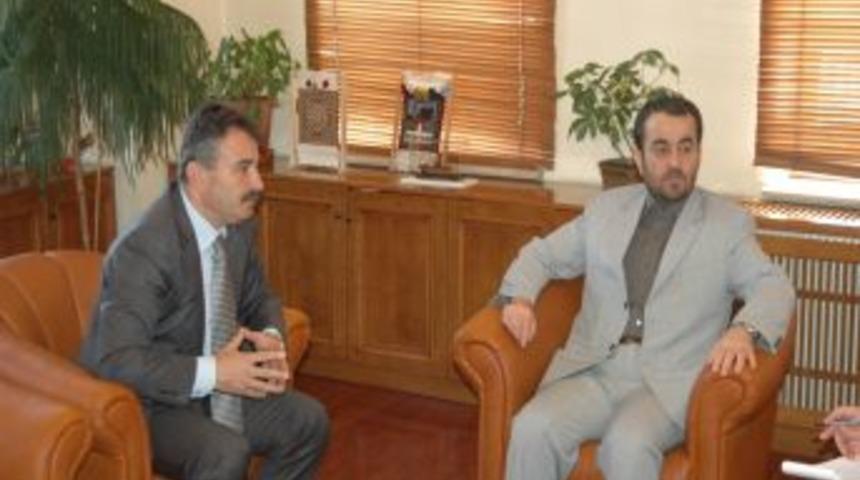 Samsun'da Bulunan İran Resmi Heyeti, B&uuml;y&uuml;kşehir Belediyesi'ni Ziyaret Etti