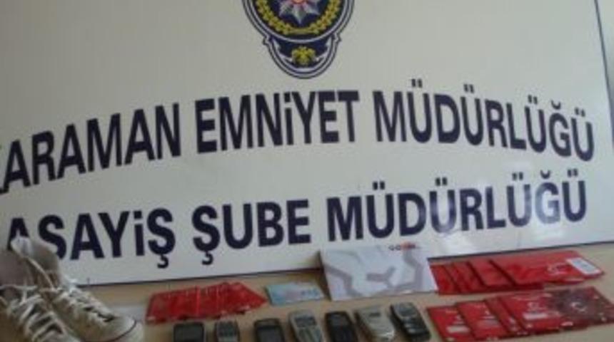 Karaman&rsquo;da Hırsızlık Zanlısı 2 Kişi Tutuklandı