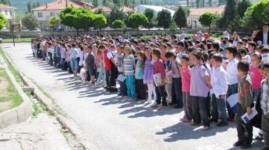 Hisarcık'ta Karne Heyecanı