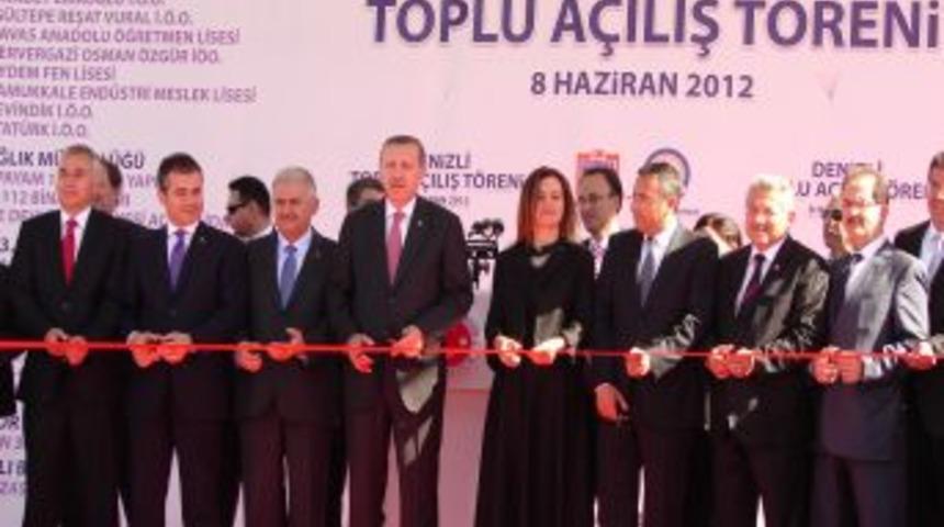 Başbakan Erdoğan, Denizli'de 51 Tesisin Toplu A&ccedil;ılışını Yaptı