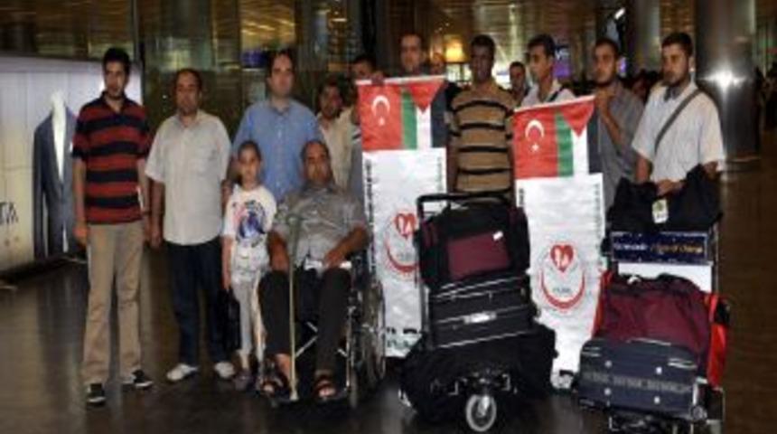 Yaralı 33 Filistinli Tedavi I&ccedil;in T&uuml;rkiye&rsquo;de