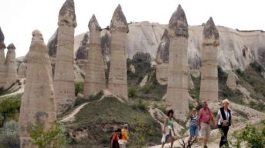 Kapadokya B&ouml;lgesini 5 Ayda 848 Bin Turist Ziyaret Etti