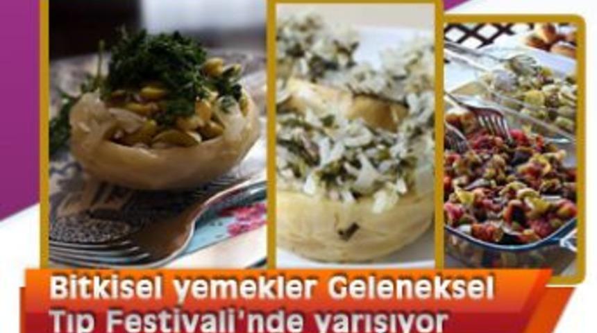 Bitkisel yemekler yarışıyor